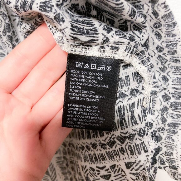 BDG vintage pattern button down cotton shirt - Picture 6 of 14